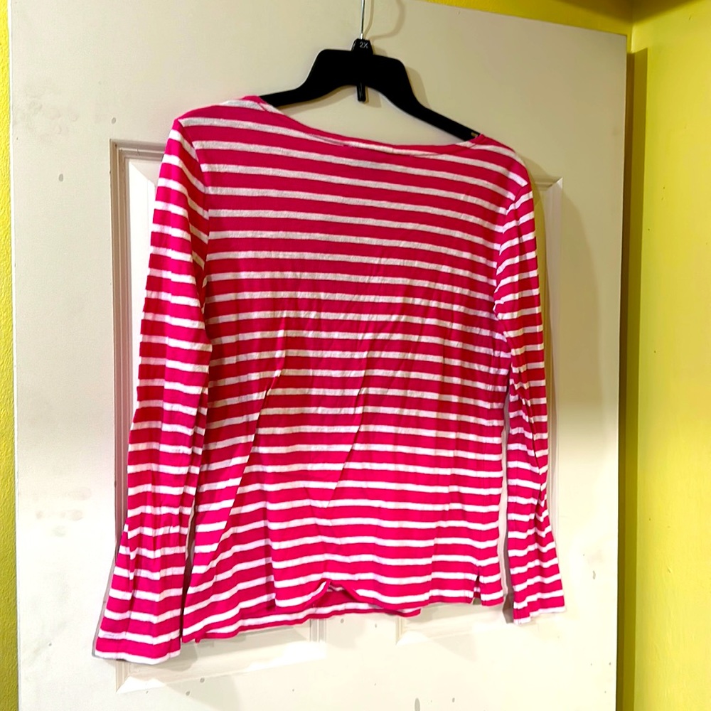 Ralph Lauren Sport Top Long Sleeve Women’s Size L - Picture 2 of 3